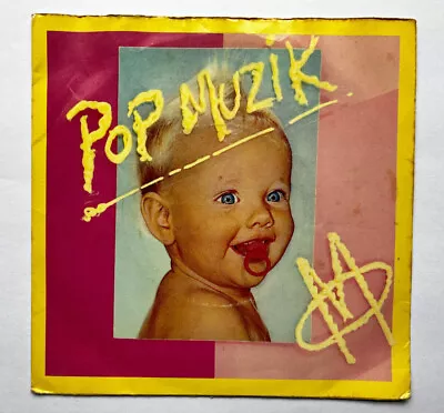 M-  Pop Muzik 7' Single Original Cover VG+/VG+ • £1.49
