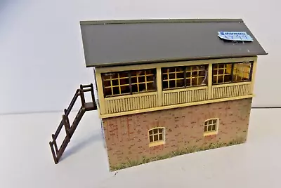 Brick Signal Box Oo Gauge By Hornby • £7.99