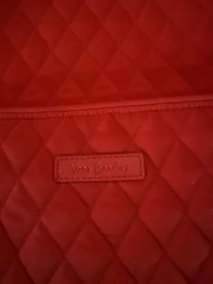 Gently Used Red Vera Bradley Travel Bag Large • $23.75