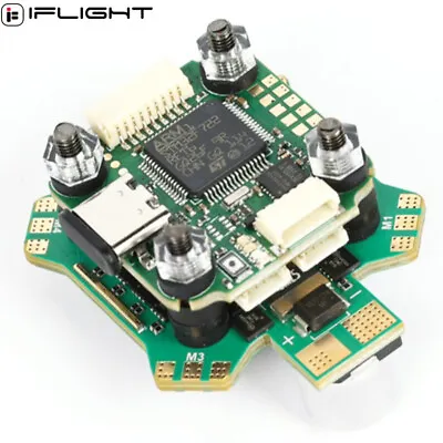 IFlight BLITZ Mini F7 Flight Controller Stack OSD（AT7456E）W/ BLITZ E55A 4-IN-1 • $50.08