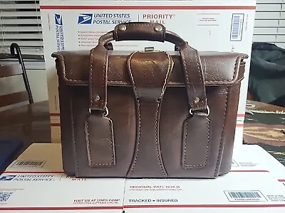 Leather SLR Camera Shoulder Bag DIAMOND Eldorado Pro Bag EL-3 Vintage Hard Case • $27.96