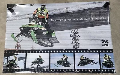 ARCTIC CAT ZR Blair Morgan Race Snowmobile Poster Vintage Sled AIR  • $49