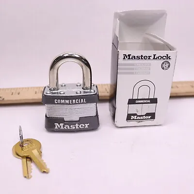 Master Lock Keyed Padlock Alloy Steel 1-3/4  1KA • $8.97