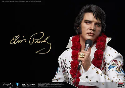 The King Elvis Aaron Presley Aloha From Hawaii 1:4 Scale Statue Blitzway 2 • $798.96