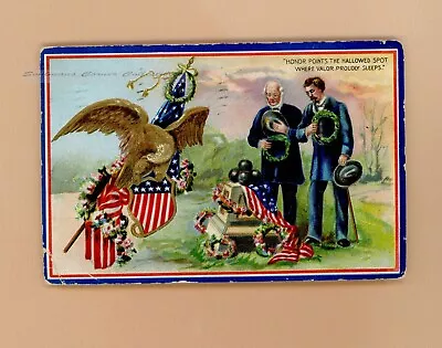 Terrific Rare Lot 1 Ea Post Card Artistic Patriotic Honor Theme VTG • $3.95