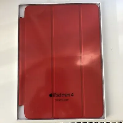 £35 • Buy MKLY2ZM/A Apple IPad Mini 4 / 5 Smart Cover - (PRODUCT) Red