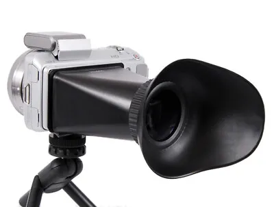 V4 LCD Viewfinder 2.8x Magnifier Eyecup Hood For Sony NEX-5 NEX-3 NEX3 UK STOCK • £9.95