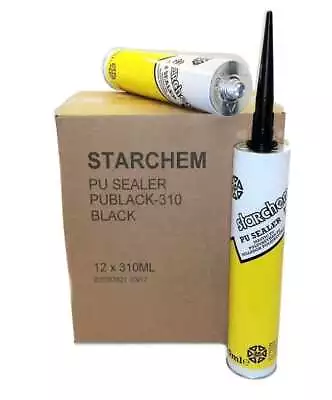 £6.79 • Buy BLACK PU Sealer 310ml HIGH STRENGTH POLYURETHANE ADHESIVE & SEALANT UPOL TIGER