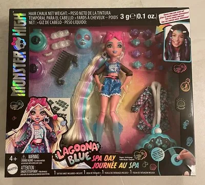 Monster High Doll Lagoona Blue Spa Day Set With Wear And Share Accessories • $24.99