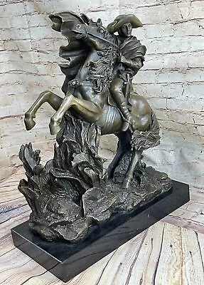Napoleon Bonaparte Sculpture Bust Museum Replica Reproduction 100% Real Bronze • £480.80