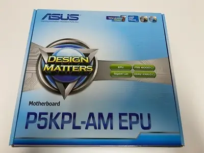 Asus P5KPL-AM EPU LGA775 Motherboard NEW Factory Boxed With Accessories • $64