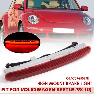 For VW Beetle 1998-2010 2005 2006 Red 3RD Third Brake Stop Lamp Light 1C0945097E • $29.99