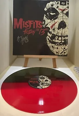 Misfits SIGNED Manny Martinez Friday 13th Vinyl LP Original Drummer Freddy K • $132.99