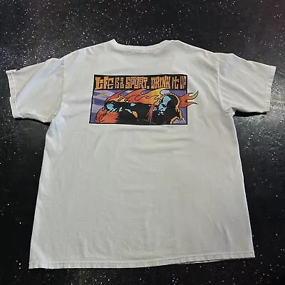 VINTAGE Michael Jordan Gatorade Shirt Mens XL Champion Frank Kozik 90s 1996 • $45