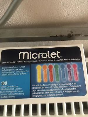 Microlet Lancets 0.5mm/28 Gauge  • £7