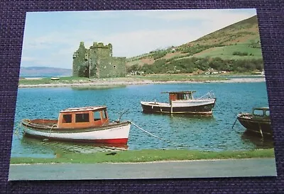 £1.75 • Buy Pavilion Postcard 1890 Isle Of Arran Lochranza Castle & Boats Unposted 1980s