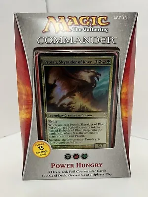 MTG Power Hungry Commander 2013 English Magic The Gathering Deck Sealed New • $108