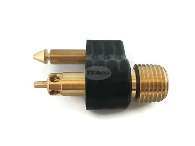 Male Tank Connector 1/4  NPT Fuel Fitting Tank Adaptor - Yamaha Marine Outboard • $20.20