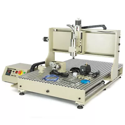 1.5KW 6090 CNC Router Engraver USB 4 Axis Metal 3D Engraving Machine + Handwheel • $1990