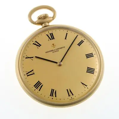 VACHERON CONSTANTIN Pocket Watch 7874 Manual Cal.K453/3BW Gold Dial Yellow Gold  • $4850