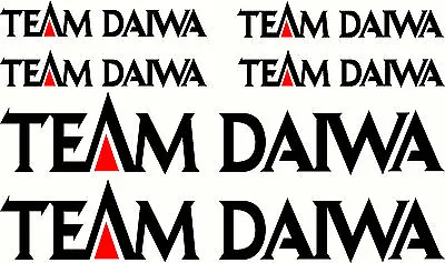 Team Daiwa Fishing Boat Sticker Decal Marine Set Of 6 • $25