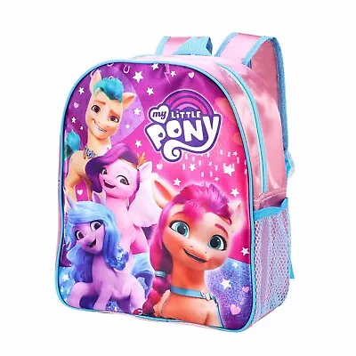 My Little Pony Character Licensed Backpack Purple Pink Girls Kid Children Hasbro • £8.99