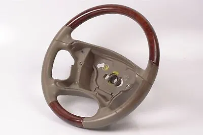 Mercedes 2304600603 Steering Wheel Complete  Wood Leather - Beige (a) | R230 SL • $463.76