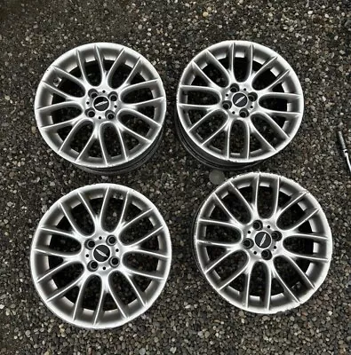 Mini Cooper JCW Wheels Silver R112 Challenge Cross Spoke 17x7 02-15 • $950