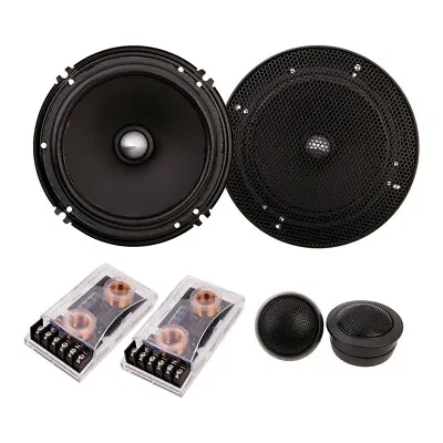 Precision Power Sc.65 6.5  350w Component Speakers Silk Tweeters Crossovers New • $68.95