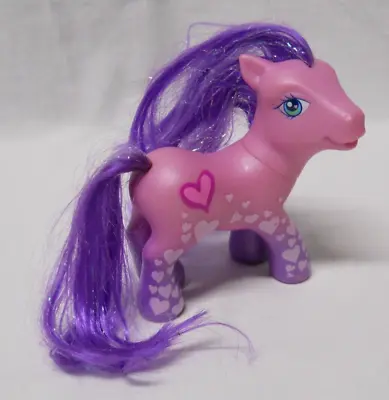 Hasbro My Little Pony Fancy Free Glitter Hair Toy Pony 4.5  Figure 2005 • $12