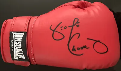 George Chuvalo Signed Lonsdale Boxing Glove - Muhammad Ali Opponent- RARE • £175