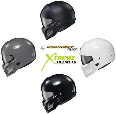 Scorpion EXO Covert 2 Motorcycle Helmet Convertible Full Open Face DOT XS-3XL • $214.95