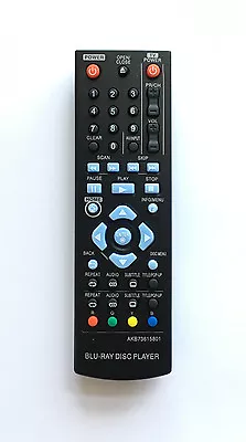 NEW LG Replacement Remote AKB73615801 For LG DVD Blu-ray Player BP200 BP220 • $6.45