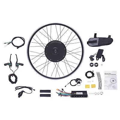 USED! 700C 28 /29  Ebike Front Wheel Electric Bicycle Motor Conversion Kit 48V  • $90