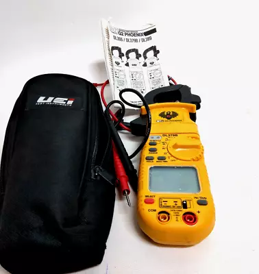 Multimeter UEi Test Instruments DL369 Digital Clamp-On Meter G2 W/case • $85.99