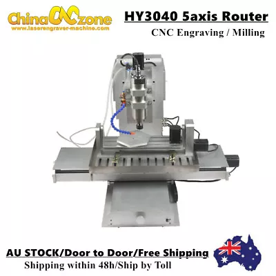 CNC 3040 5Axis Engraver Carving Router 2200W Cutter Milling Machine Handwheel AU • $3299