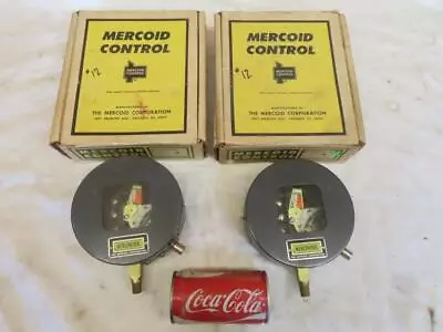 2 NOS Mercoid Control DS-7231-153-RG-5 2-60 PSI Pressure Switch • $15