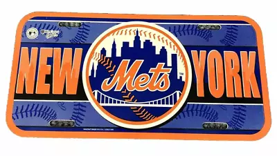 Vintage New York Mets License Plate Durable Plastic 1990's Wincraft 1999 • $14.97