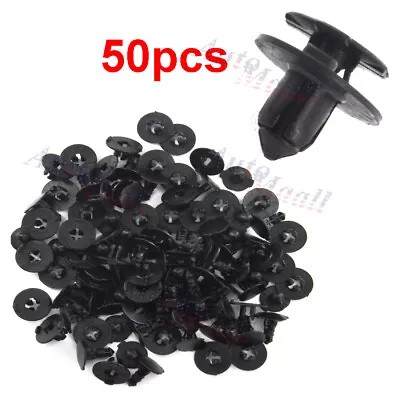 50pc Bumper Shield Protector Push Clip For 1997-2011 Nissan Most Models 8mm Hole • $5.59