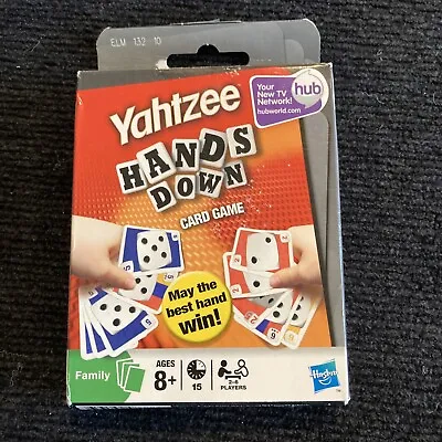  Hasbro YAHTZEE - HANDS DOWN Family Card Game - New(Other) • $12.49