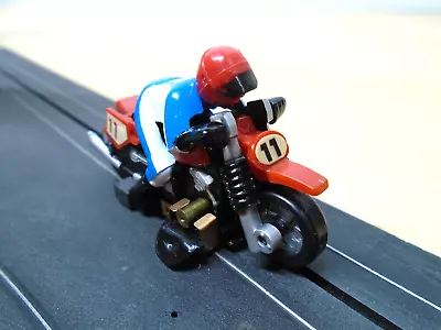 Kool Tyco Slotcar Motorized #11 Racing Motorcycle Runs • $39.99