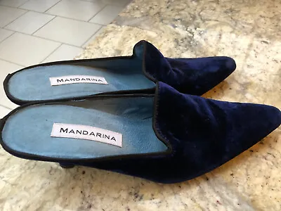 Mandarina Velvet Slip-on Shoes • £24.90