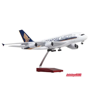 1/160 A380 Singapore Airlines Passenger Plane Aircraft Airplane Display Model To • $98.57
