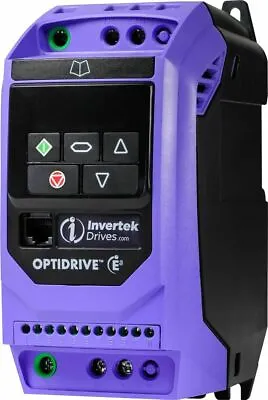 Invertek Optidrive Inverter E3 Ip20 Ode-3 Single Phase In 3 Phase Out 1ph 3ph • £215.99