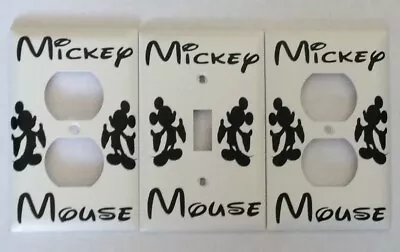 Mickey Mouse Switch Plate/outlet Covers • $14.99