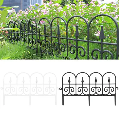 £13.95 • Buy Plastic Palisade Lawn Edging Garden Decor Fence Path Border Plant Yard Flower 