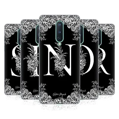 Nature Magick B & W Monogram Flowers 2 Soft Gel Case For Google Oneplus Phones • $19.95