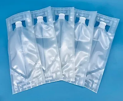 PACK OF 5  One Gallon  Emergency  Water Container Collapsible Two Layers Of Film • $9.99