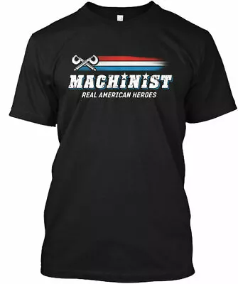 Proud Machinist T-Shirt Made In The USA Size S To 5XL • $22.95