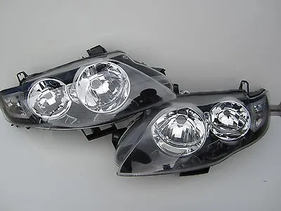 Fits Ford Falcon Fg Xt Mk G6 G6e F6 Series 1 Headlights Black Brand New Pair  • $289